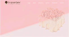 Desktop Screenshot of originalcake.com